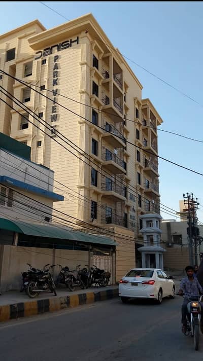 Flat Available For Rent West Open Park Facing 3 bed DD 1750 Square feet At Prime Location of Pechs Block 6