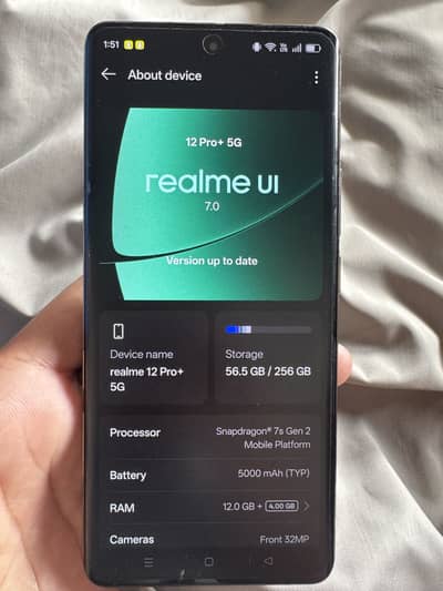 Realme 12pro+ 5G official pTa approved