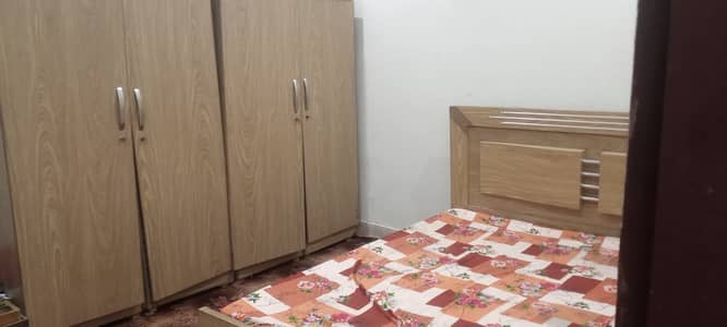 4door cupboard and bed with mattress in throwing away price