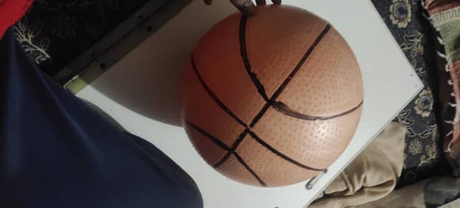 a strong orange ball