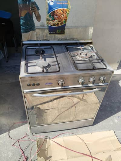 Cooking range for sale 3 burner Fischer