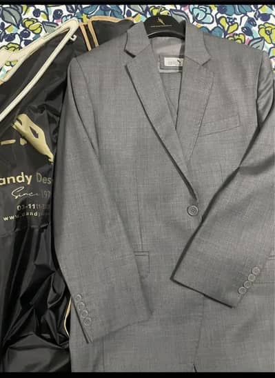 Dandy Men’s 3 piece suit | Grey Suit | Men fashion