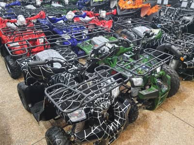 50cc to 250cc atv quad 4 wheels delivery all Pakistan