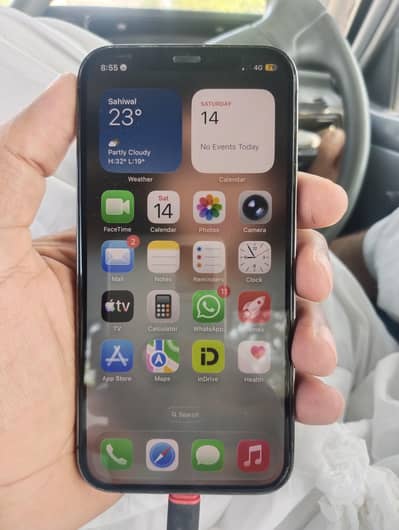 I phone 12 pro 256 gb PTA both sim