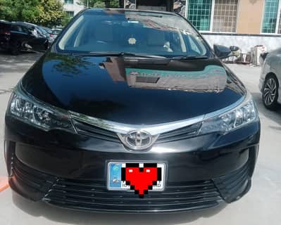 Toyota GLI model 2019 islamabad number total geniun