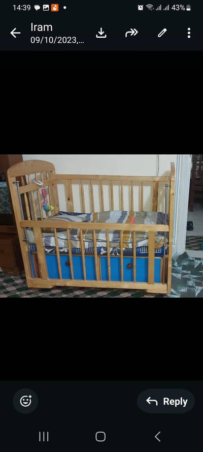 baby cot for sale
