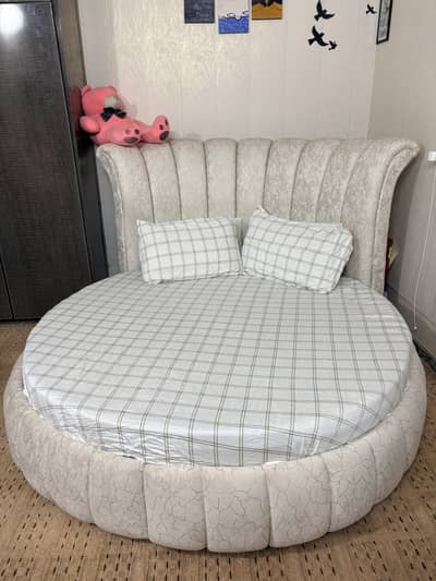 Bed for sale with side tables