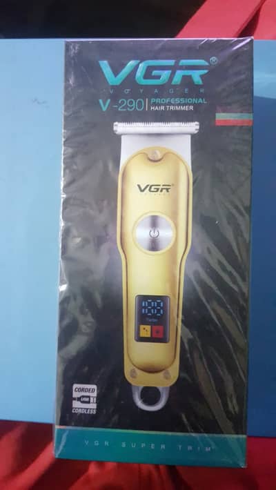 VGR V-290 Professional Hair Remover – Gold Edition with USB Charging
