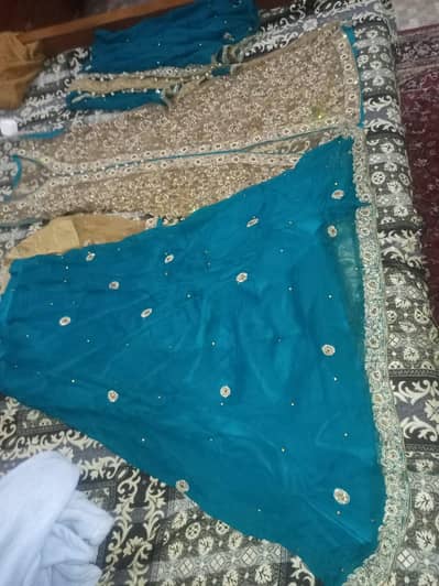 2 bridal garara Argent sale 03114706744