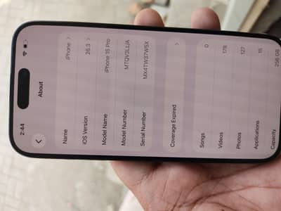iPhone 15 Pro 256GB Brand new just opened 3 Days Ago