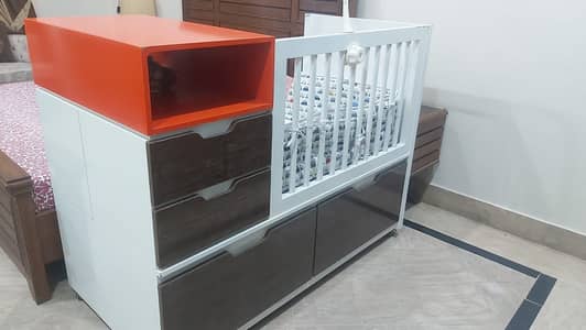 Baby Wooden Cot