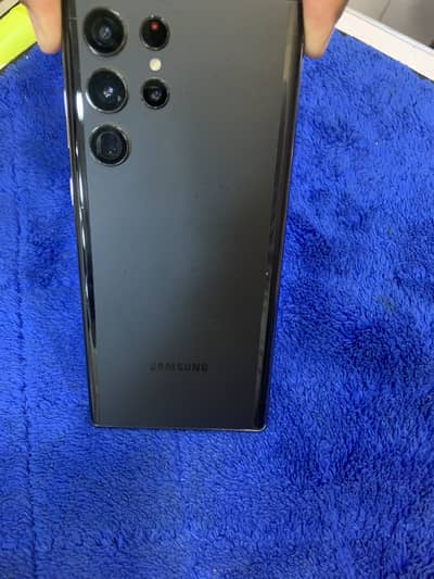 Samsung s22ultra 12”256gb offical pta with box black colar