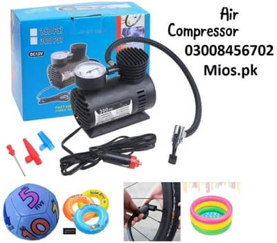 Car DVR Camera Air Compressor Blower and other accessories available