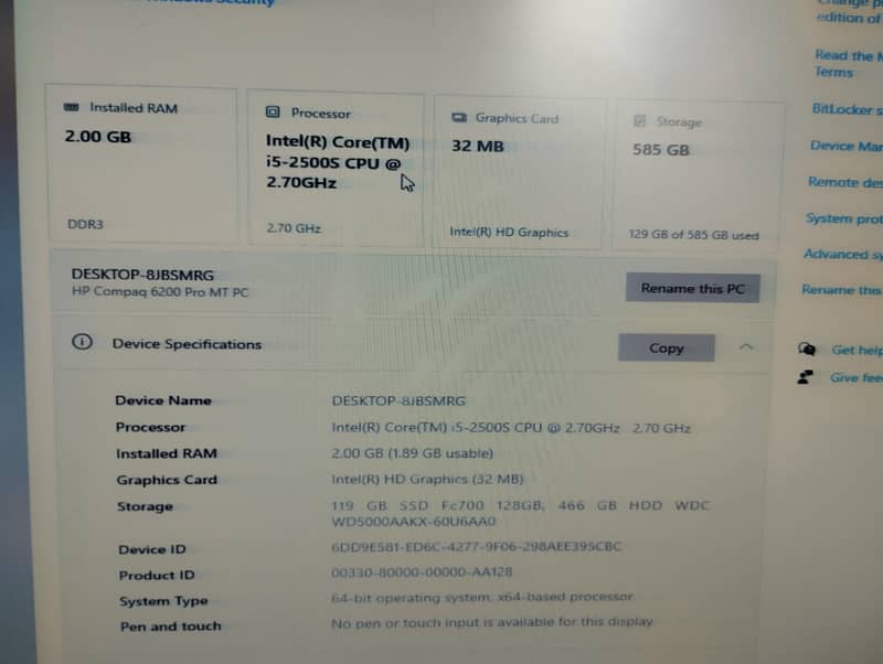 2 complete computer core i5 0