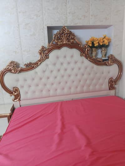 chinyoti king size bed taali frame 03105617360