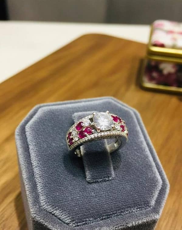 Sterling Silver 5A Zircon Ring for Women | Brilliant Diamond-Style