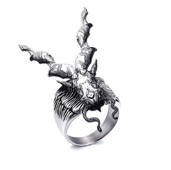 Symbol of Strength – Elegant Markhor Ring for Men