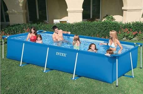 Intex swimming pool
