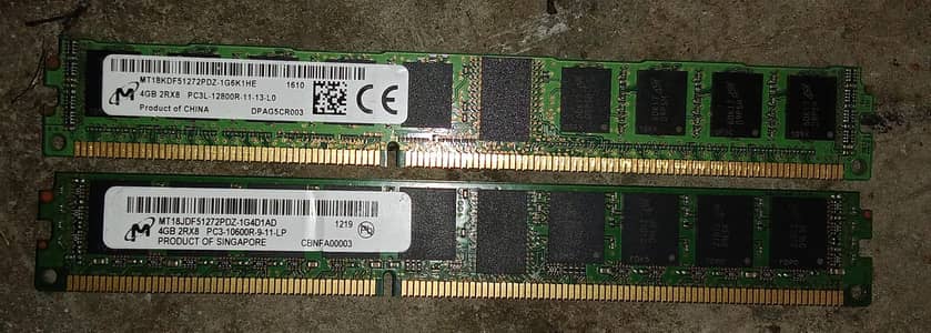 4GB RAM DDR3 2RX8