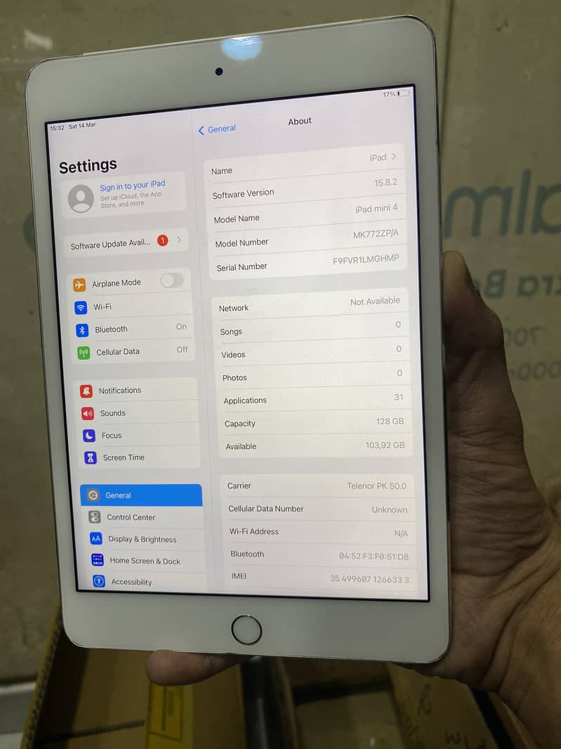 Ipad mini4 1