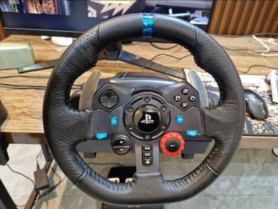 Logitech game steering with shifter
