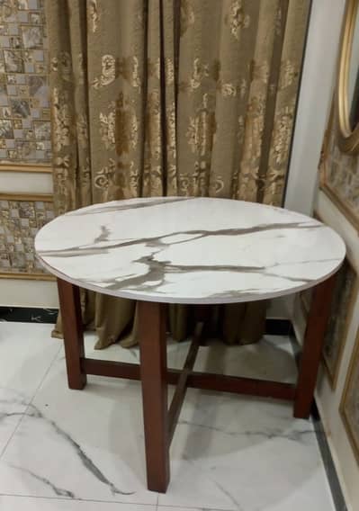 Wooden Table with chairs