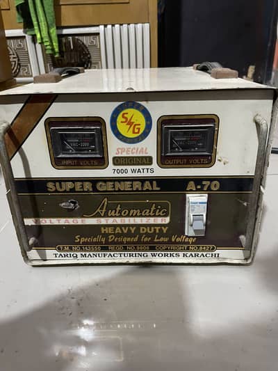 7000 watt stablizer
