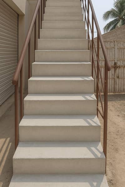 Concrete Stair Display Stand / Decorative Concrete Steps