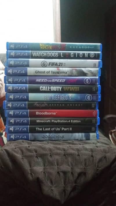 PS4 Games– God of War Ragnarok, Ghost of Tsushima, Last of Us 2 & More