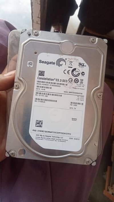 3tb Hard Disk (80)% health