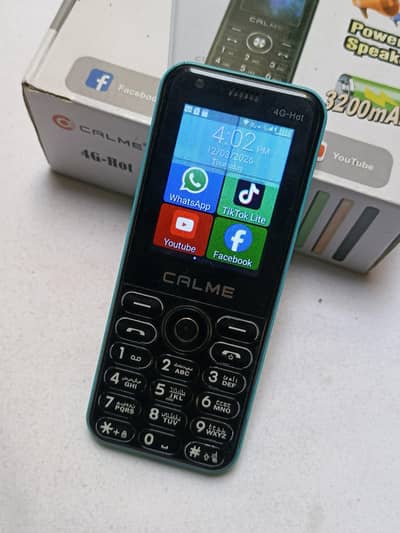 Calme 4g hot with box 1/8gb dual sim official approved