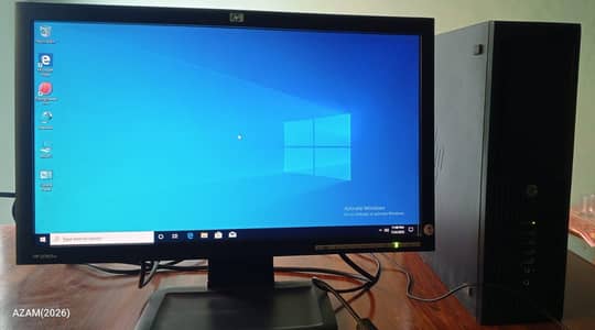 HP Optiplex Core i5 3rd Gen PC 4GB RAM 500GB HDD 17" LCD Set