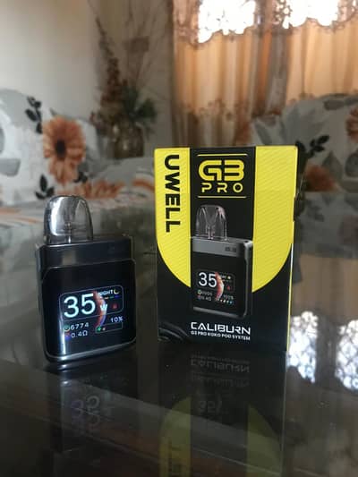 caliburn g3 pro metalic silver