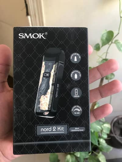 smoke nord 2 kit black wood colour