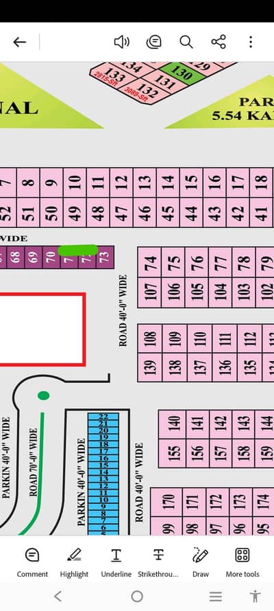 5 Marla Plot A Block Citi Housing Sargodha Road Faisalabad