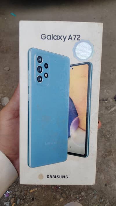 Samsung A72 8GB & 128GB With Accessories