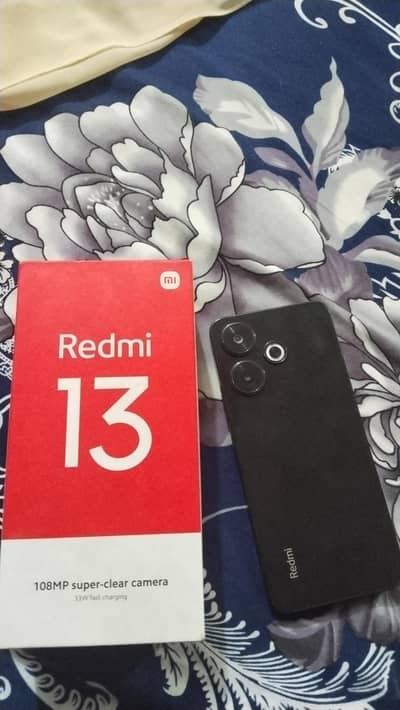 Redmi 13 8/128 with box only 10/9 condition 03264946273