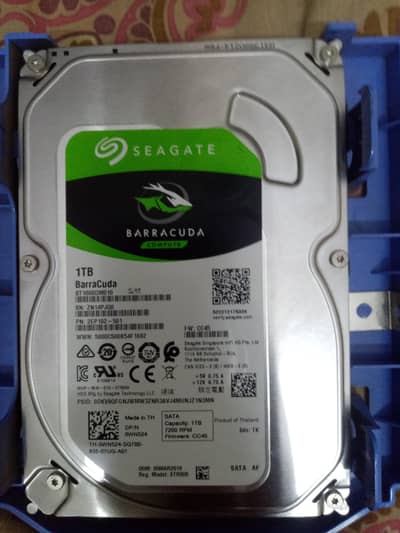 1 TB hard drive