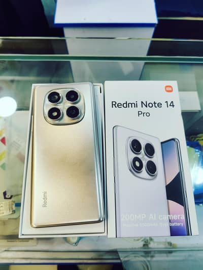 Redmi note 14 pro  8GB Ram 256GB Rome hay all