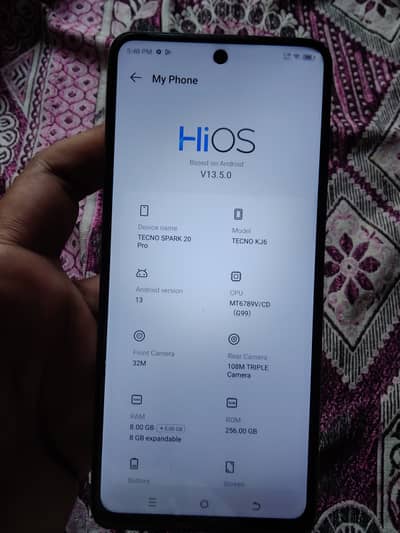 Tecno Spark 20 Pro for sale