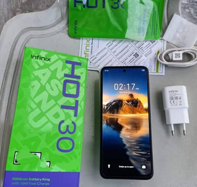 infinix Hot 30,*16GB RaM - 128GB,*ist Hand*Duel SiM,Lussshh 10/9.5,*