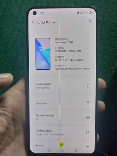 one plus 9 12+256 PTA approved 42500