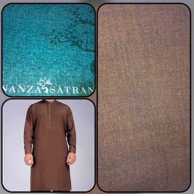 “Bonanza Satrangi Vip Wash&Wear Unstitched Suit For Men”