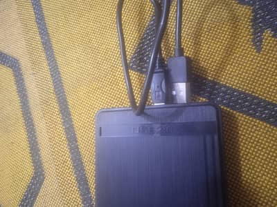 500 GB external USB hard drive