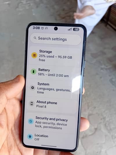 Google Pixel 8 PTA official dual sim 2 days used only