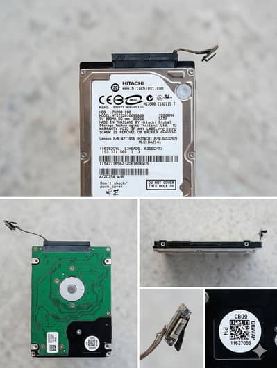 100GB SATA Laptop Hard Drive – Fast & Working