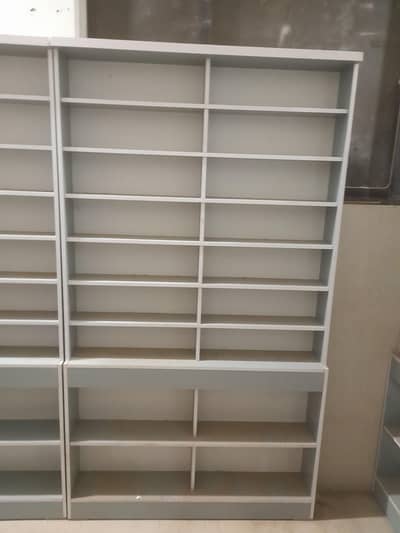 pharmcay furniture urgent sale wooden racks counter