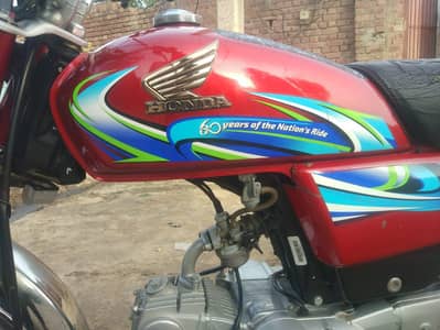 Honda CD 70 2024 model total genuine condition documents clear all ok