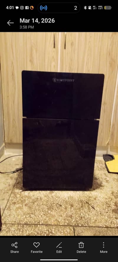 Westpoint WF-207GD Fridge – Like New (Plastic On