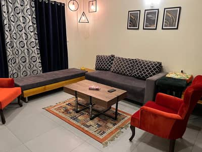 5 Seater L Shape Sofa Set Available